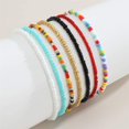 thumbnail image 4 of Tobillera bohemia para mujeres adolescentes tobilleras elásticas hechas a mano para mujeres joyería de pie de verano TUNC Sencillez, 4 of 4