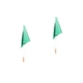 thumbnail image 3 of Tineasur Green Fiberglass Bike Flag Pole Set - , Wear-Resistant Safety Flag for and Outdoor Use, 3 of 6