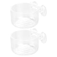 thumbnail image 1 of AURARMLET 2Set Fish Bowl Plastic Transparent Acrylic For Pet Owners Use, 1 of 6