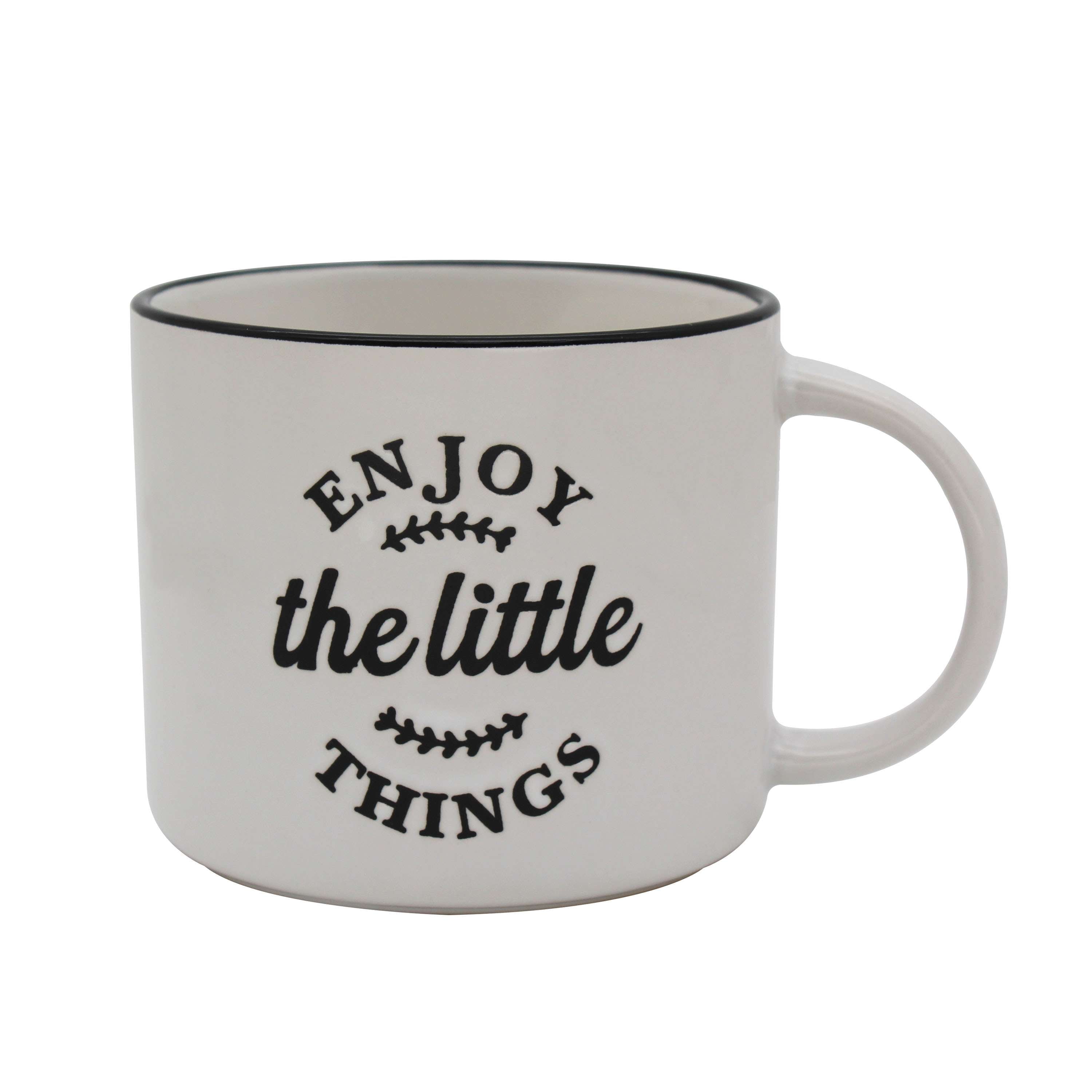 Mainstays 2-Wick 13-ounce Reusable Little Things Holiday Coffee Mug Scented Candle, Hazelnut Cream