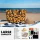 thumbnail image 5 of Fotbe Vintage Brown Plaid Sunflower Bolsa de Viaje para Playa - Resistente al Agua, Bolsa Tote de Gran Capacidad y Ligera con 7 Bolsillos para Mujeres y Hombres, 5 of 7