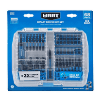 HART 68 PIECE IMPACT BIT SET