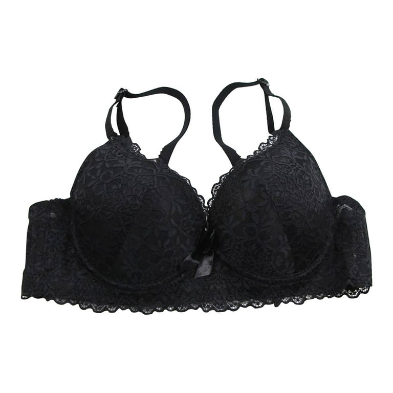 Breathable Lace Bra Women's Lingerie Set Thin Underwear Casual Sexy Sling  for Everyday Wear Summer Comfort #Black,XL - Walmart.com