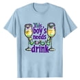 thumbnail image 2 of Nmnitkp Mens Shirts Crew Neck Funny Shirts Print Cool T Shirts Graphic Design Casual Summer Short Sleeve Fashion Tees Shirt for Men Sky Blue,XL, 2 of 5