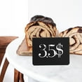 thumbnail image 4 of 12 Pcs Mini Tableaux de Table Type Debout Petits Tableaux Noirs Double Face, 4 of 8