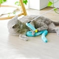 thumbnail image 7 of Feelers Cat Toy Teaser Toys Interactive Cat Wand, Cute Caterpillar Plush Cat Wands, 3Pcs, 7 of 7