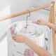 thumbnail image 3 of Kearding Estante de secado que ahorra espacio de 2 piezas Seca fácilmente la ropa con un conveniente sistema de suspensión Estante de Almacenamiento y organización del hogar, 3 of 6