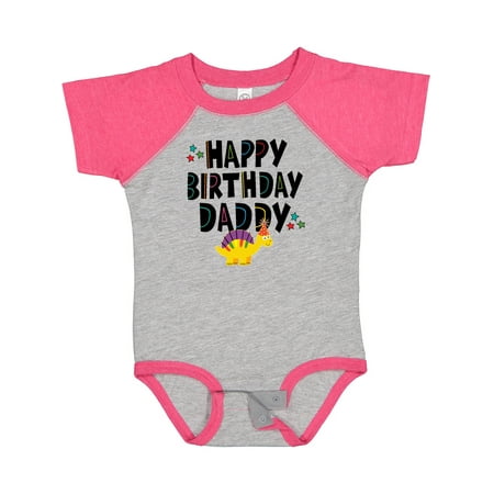 

Inktastic Happy Birthday Daddy Party Outfit Gift Baby Boy or Baby Girl Bodysuit