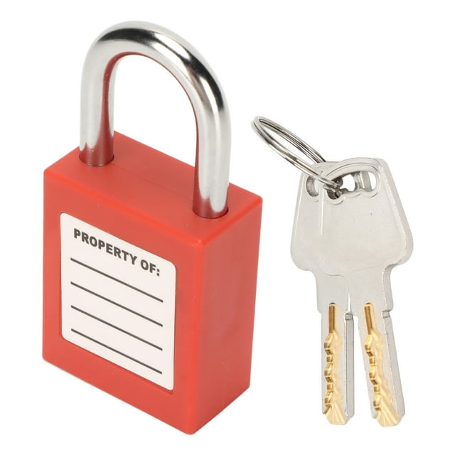 , Erasable Label Rustproof Lockout Tagout Lock For Industrial Site
