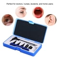 thumbnail image 3 of Kit médico profesional para examen de oído, ojo y garganta con linterna de acero inoxidable y accesorios esenciales., 3 of 6
