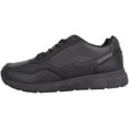 thumbnail image 4 of ABSOLUTE FOOTWEAR Mens Slip On Lace Up Casual Sports Gym Workout Walking Running Cushioned Trainers Sneakers - Black - US 8, 4 of 7