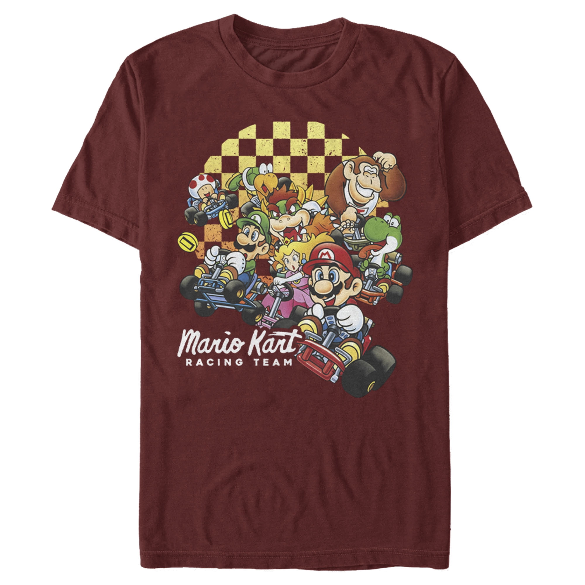 mario kart t shirt adults