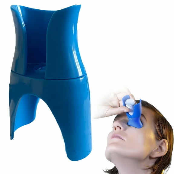 ACDANC Eyedrop Bottle Dispenser with Silicone Adapter Reusable Applicator Drop Helper for Accurate and Easy Eyecare for Seniors and Family Most Fixed Clip