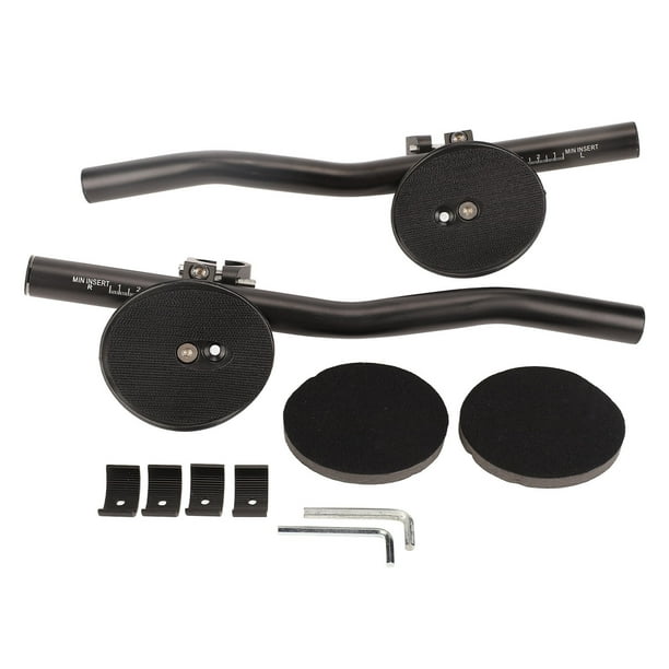 2 uds bicicleta Aero Bars manillar de descanso para bicicleta de montaña aleación de aluminio bicicleta de carretera mango TT YUNYI BRAND Deportes