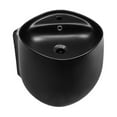 thumbnail image 2 of Ivy Wall-Mount Sink in Matte Black, 2 of 11
