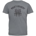 thumbnail image 1 of Qu'est-ce Que Kraken? T-Shirt pour Adulte Gravier, 1 of 1