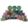 25 Rolls Bulk Lot Colored Assorted Duck Duct Tape Pack Print Patterns DIY Arts Craft Projects 250yds Crafting Hobby For Kids