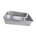 thumbnail image 1 of Caja de Arena para Gatos Bandeja para Arena de Gatos Metálica Acero Inoxidable con Criba Diseño Abierto Fácil de Limpiar Adecuada para Gatitos, 1 of 9