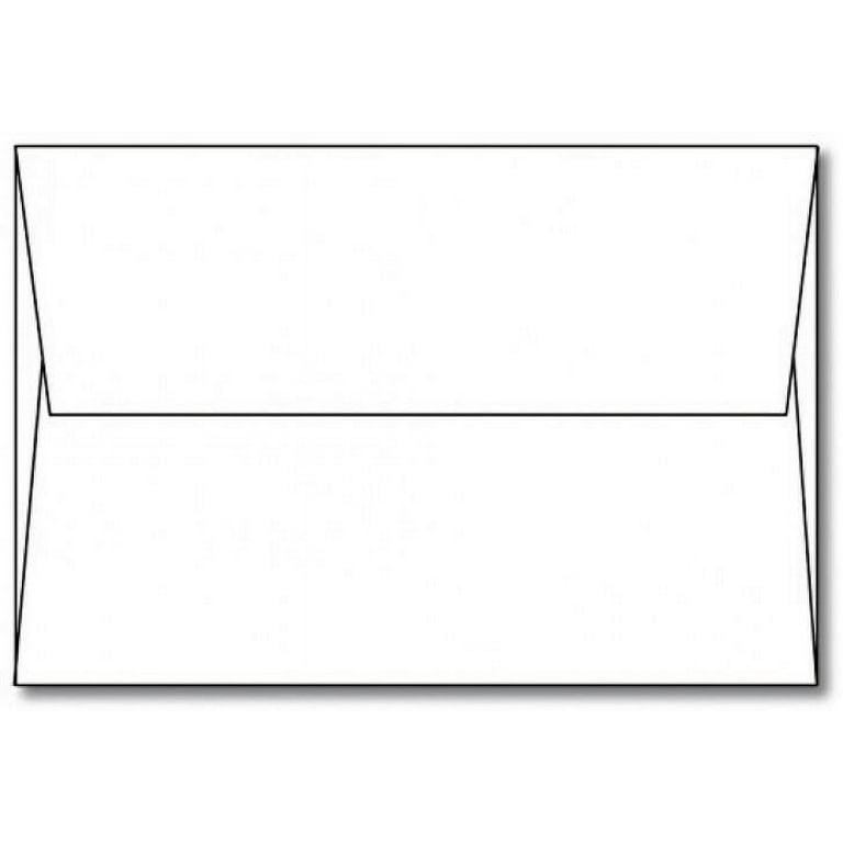 Wedding White Soft White Wedding Envelopes 25 Blank printing Available A6,  A7, A9 More Popular Invitation Sizes Thick Paper 