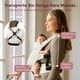 thumbnail image 3 of Momcozy Portabebé Cangurera Bebé Recién Nacido, Portabebés Ergonómico, Cómodo Y Ligero Para 3,5-10,5 kg, Soporte Para El Cuello Ajustable Con Parasol, Malla Transpirable, Caqui 1 Unidadm Modelo CR02, 3 of 10