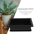 thumbnail image 5 of Imitation Purple Clay Flowerpot Set Decorative Planter Small Pots House Indoor for Plants, 5 of 6