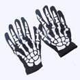 thumbnail image 2 of Guantes de esqueleto para hombre de fiesta de terror de Halloween Guantes de disfraces para unisex Sincero Hogar, 2 of 3