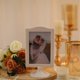 thumbnail image 3 of Double Sided Standing Picture Frames 4x6 Inch 2 Side Pedestal Picture Frames Plastic White Photo Frames Set for Display, 3 of 5