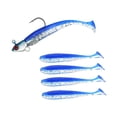 thumbnail image 3 of Cebos de pesca cebos artificiales señuelos de pesca con anzuelo para tipo de Minnow Azul, 3 of 8