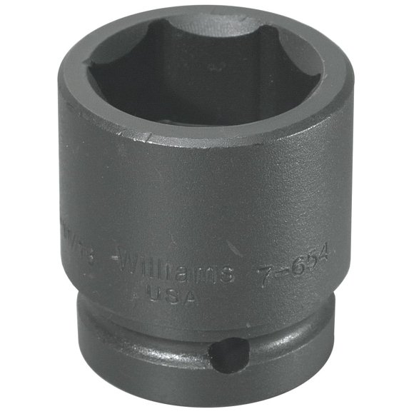Dado de impacto Williams 7-654 de 1" drive, 6 puntas, 43 mm