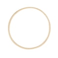 thumbnail image 1 of Aro de Bambú Redondo para Atrapasueños Marco Circular de Madera para Bordar Anillo para Macramé Artesanal Base para Manualidades DIY Material de 20 centímetros, 1 of 9