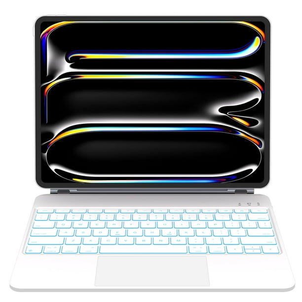 Funda con teclado Otuoor para iPad Pro de 13 pulgadas (M4, 2024) con 7 colores