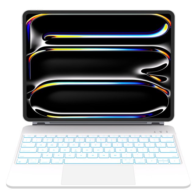 Funda con teclado Otuoor para iPad Pro de 13 pulgadas (M4, 2024) con 7 colores