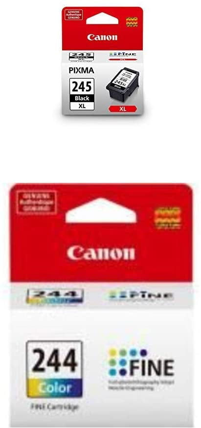 Canon PG-245XL with CL244 Color Ink for Canon Pixma Printers | Walmart ...