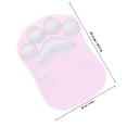 thumbnail image 2 of UPGRATOR Mouse Pad Con Reposamuñecas Ergonómico De Silicona En Color Rosa Para Computadora, 2 of 6