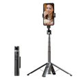 thumbnail image 1 of Soporte para móvil selfie stick con mando a distancia inalámbrico Bluetooth Negro Negro, 1 of 5