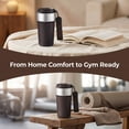thumbnail image 4 of REGALWOVEN 17 oz Tumbler, Stainless Steel Insulated Water Bottle, with Lid Straw and Handle, Reusable Cup Keeps Hot and Cold Coffee 1, 4 of 5