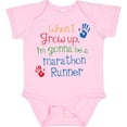 thumbnail image 3 of Inktastic Marathon Runner Future Boys or Girls Baby Bodysuit, 3 of 5