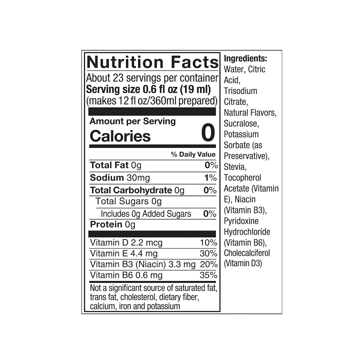 SodaStream 440 ml Homestyle Lemonade Zero Calorie Drink Mix (Case of 4)