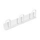thumbnail image 4 of Soporte de pared para tazas, escurridor de vasos, organizador de vasos de té, almacenamiento de tazas 3 ranuras blancas, 4 of 9