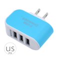 thumbnail image 4 of Dalazy Candy Couleur 3 USB Chargeur de Voyage Chargeur Mural Adaptateur d'Alimentation de Téléphone Portable Intelligent pour Tablettes, 4 of 7