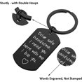 thumbnail image 7 of DESIGNICE Drive Safe Keychain for Boyfriend - Drive Safe Handsome I Need You Here With Me Keyring Birthday Valentine’s Day Gifts for Him Boyfriend Husband Gifts, 7 of 7