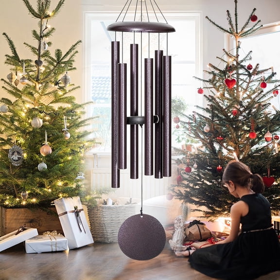 FDOCOI Wind Chimes for Outside Deep Tone,36'' Large Memorial WindChimes Outdoor,Sympathy Wind Chimes Gifts for mom/Grandma,Balcony,Garden Décor,Bronze