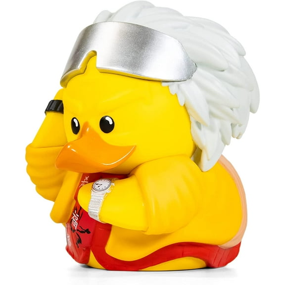 TUBBZ Back to The Future Doc Brown 2015 Collectible Duck Vinyl Figure Official Merchandise TV & Movies