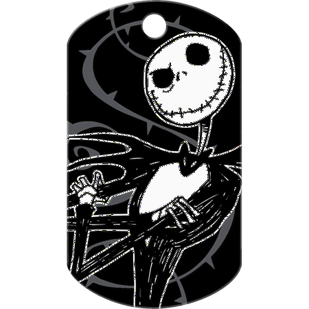 UPC: 0736511005547 | Skellington Large Black Military Disney Pet ID Tag