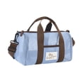 thumbnail image 2 of Bolsas de playa de malla, bolso de mano plegable de malla moderno para juguetes, toallas de viaje, piscina y familia. Azul, 2 of 9