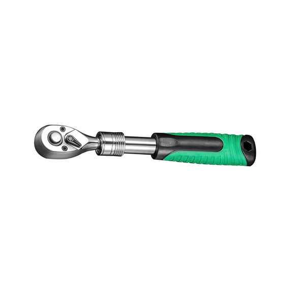 1/4" 3/8" 1/2" Drive Standard Ratchets Wrenches, 72 Tooth Extendable Telescopic Sockets Spanners Wrenches Hand Tool