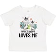 thumbnail image 3 of Inktastic Zebra My Grandpa Loves Me Boys or Girls Baby T-Shirt, 3 of 5