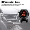 thumbnail image 2 of Speravity Pantalla Digital Universal para coche, voltímetro 2 en 1, termómetro, medidor de temperatura de voltaje LED para vehículo, herramienta de Vehículos, repuestos y accesorios Mis Luz roja Speravity VI017842-02B, 2 of 6