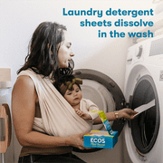 ECOS Laundry Detergent Sheets, 50ct, Free & Clear