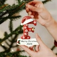 thumbnail image 2 of Feltree Alphabet Christmas Tree Ornaments 26 Pcs Acrylic Letter Decor for DIY Personalized Holiday Decor 3.1 Inch, 2 of 8